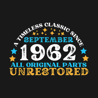 A timeless classic since September 1962. All original part, unrestored T-Shirt