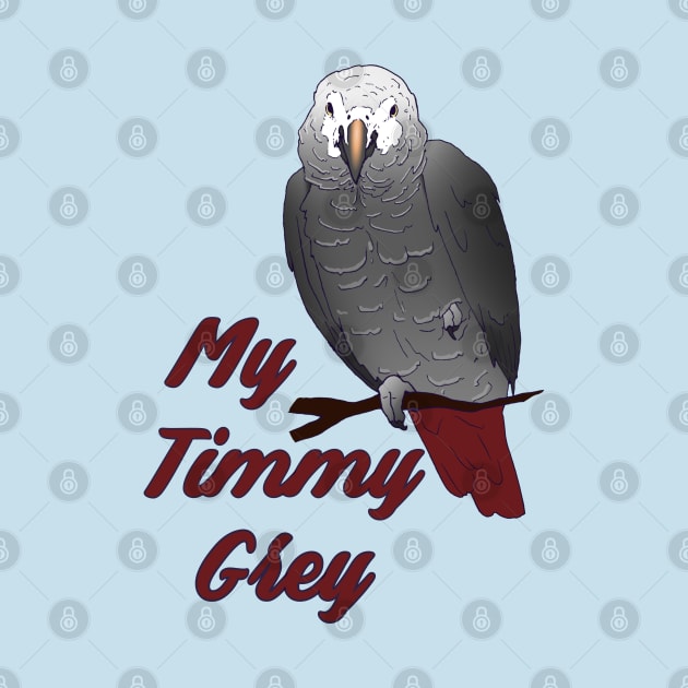 Timneh African Grey Parrot Timmy by Einstein Parrot