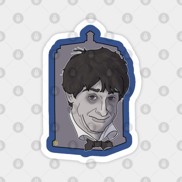 The Second Doctor Magnet by ArtOfTheNerd