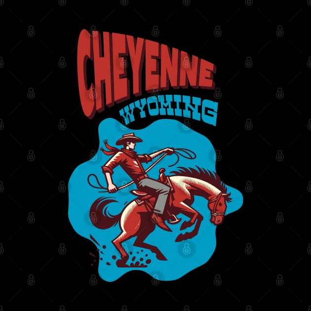 Cheyenne, Wyoming Cowboy by Alexander Luminova