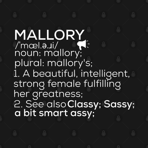 Mallory Name Mallory Definition Mallory Female Name Mallory Meaning by TeeLogic