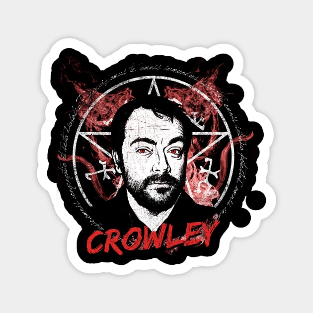 Crowley Magnet by ursulalopez