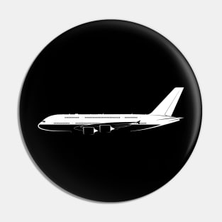 Airbus A380-800 Silhouette Pin