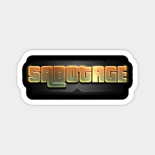 Sabotage Shirt Magnet