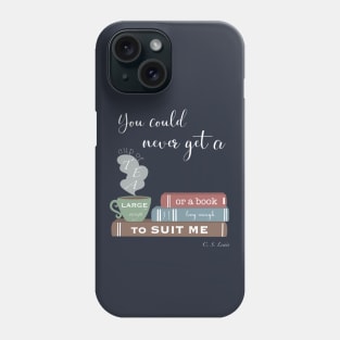 Tea and Books Phone Case