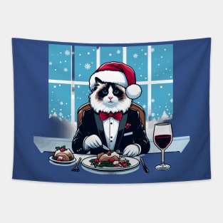 Ragdoll Cat Christmas Tapestry