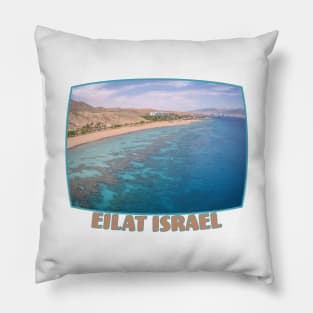 Israel, Eilat. Coral Beach Pillow