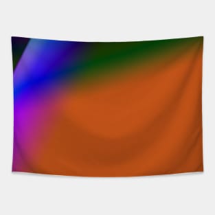 GREEN ORANGE BROWN BLUE TEXTURE ART Tapestry