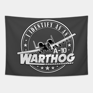 I Identify As An A-10 Warthog Tapestry