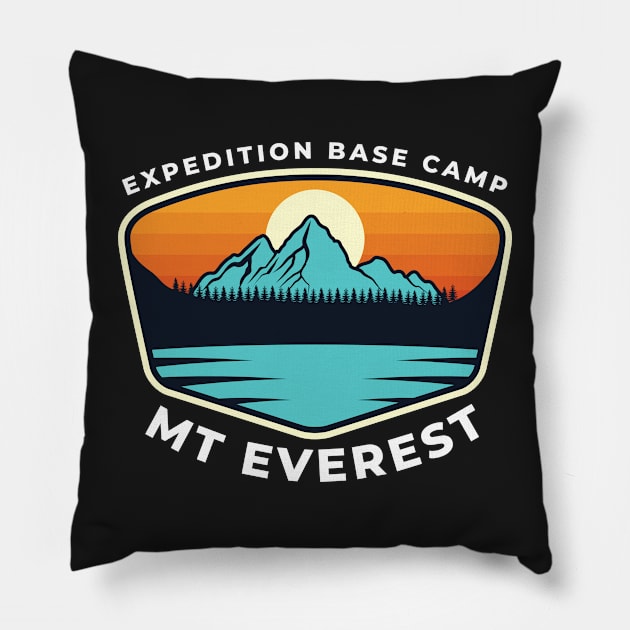 Mount Everest Annapurna Katmandu Shop - Nepal Katmandu Travel Pillow by Famgift