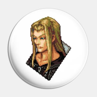 Organization XIII Vexen Pixel Art Pin