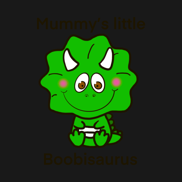 Mummys little boobisaurus by DaretoDream