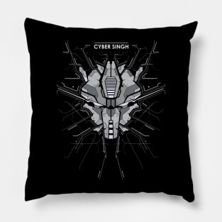 Punjabi cyber singh Pillow