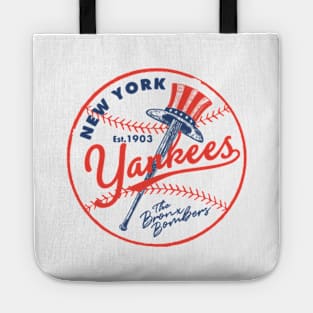 New York Yankees Top Hat 3 by Buck Tee Tote