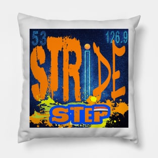 STRIDE STEP CHEMISTRY Pillow