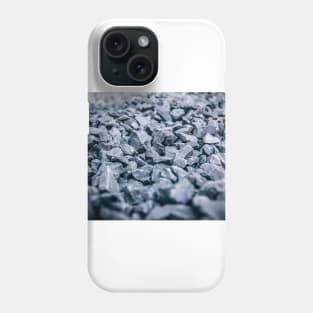 Abstract black and white close up construction Phone Case