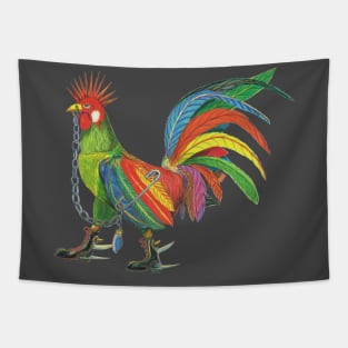 Punky Rooster Solo Tapestry