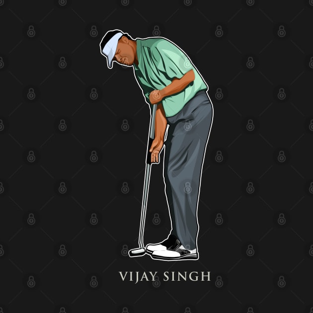 Vijay Singh Golf Legends by RunAndGow