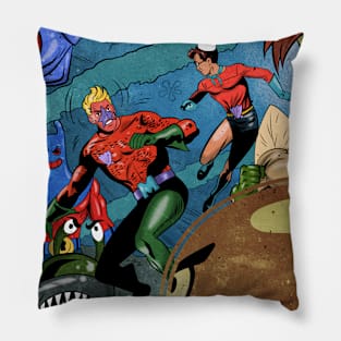 Mermaid Man Pillow