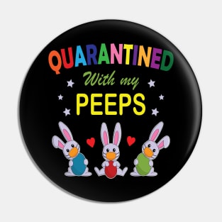 Quarantined with my peeps Pin