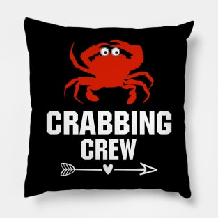 Crabbing Crew Pillow