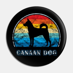 Canaan Dog Vintage Design Pin