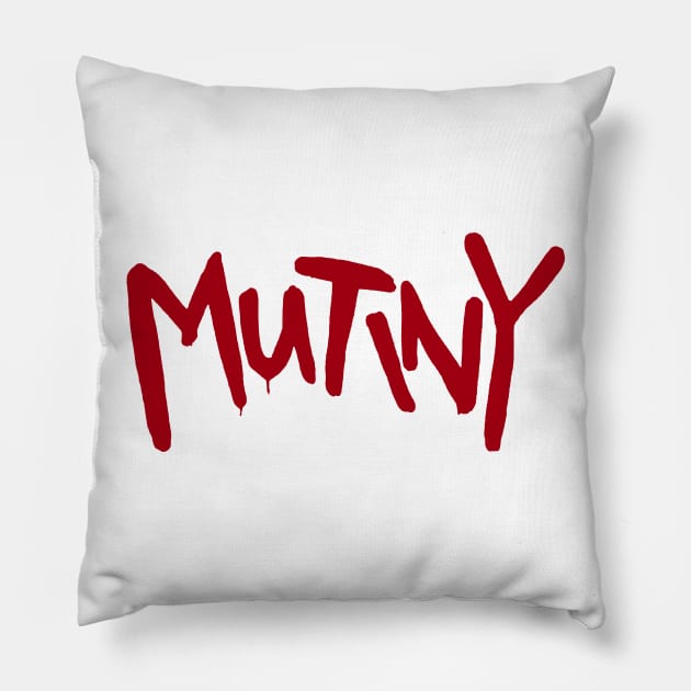 Halt and Catch Mutiny Pillow by klance