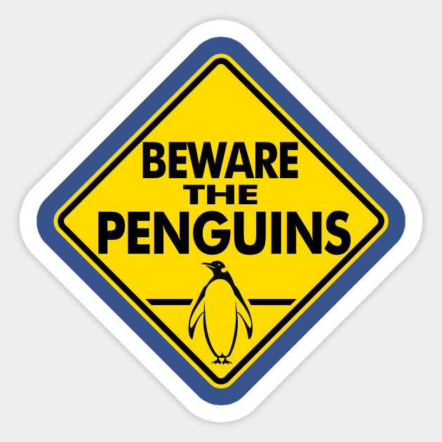 Beware The Penguins - Beware The Penguins - Sticker