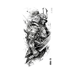 Samurai Warrior. Traditional Japanese. T-Shirt