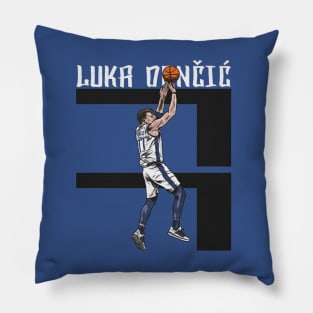 Luka Doncic Dallas Number Pillow