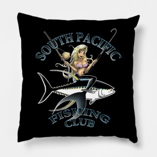 South Pacific Fishing Club Pillow