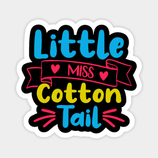 Little Miss Cotton Tail Magnet