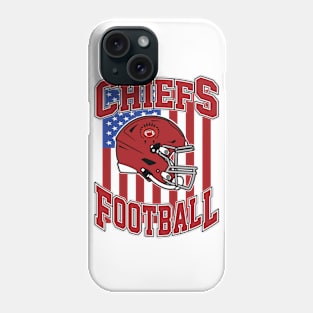 Retro Chiefs Football Phone Case