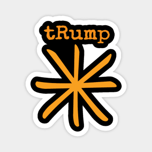 tRump's an * - Kurt Vonnegut - Back Magnet