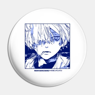 Japanese Sad Boy Anime Manga Aesthetic Pin