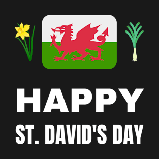 Happy St. David's Day T-Shirt