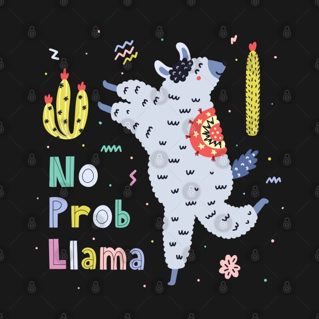 llama no problem alpaca by Mako Design 