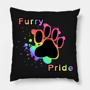 Furry Pride Print Pillow