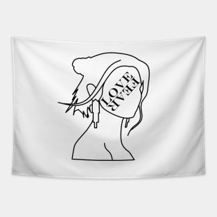 MARINA LOVE + FEAR Tapestry