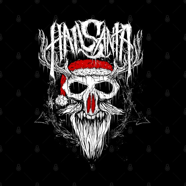 Hail Santa! Metal by Vermindesign