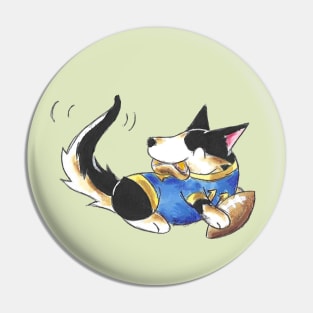 Tailgate Pup (Husky) Pin