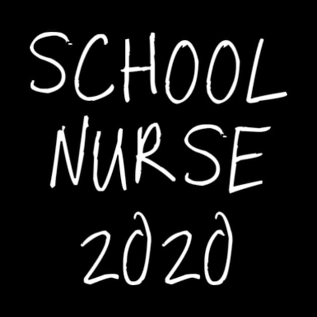 School nurse 2020 by Dog and cat lover