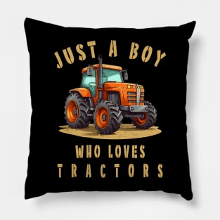 Farm Vehicle Country Life Boy who loves tractors Truck Boy Pillow