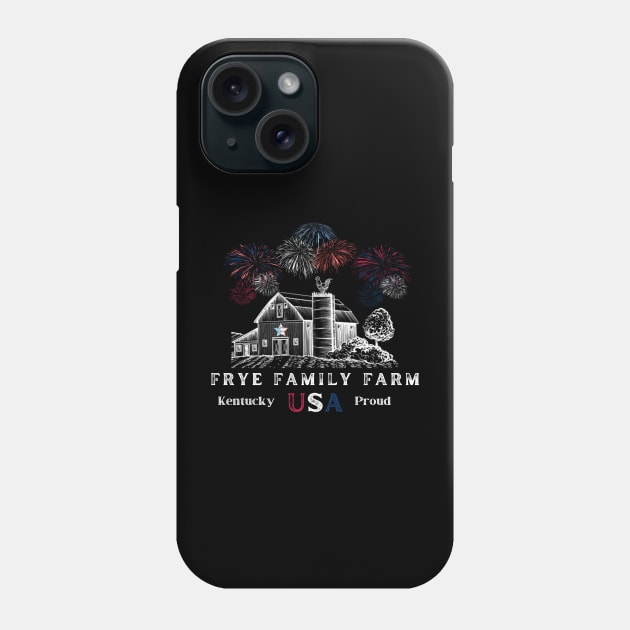 4th of July on the Farm Phone Case by Alliz World