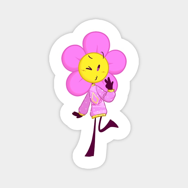 Flower (Battle For Dream Island) Magnet by PuppyRelp