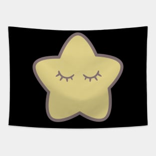 Yellow Star Tapestry