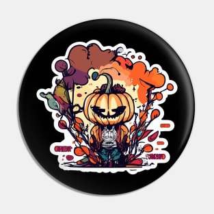 Spooky Ghost | Spooky Zombie | Halloween Pin