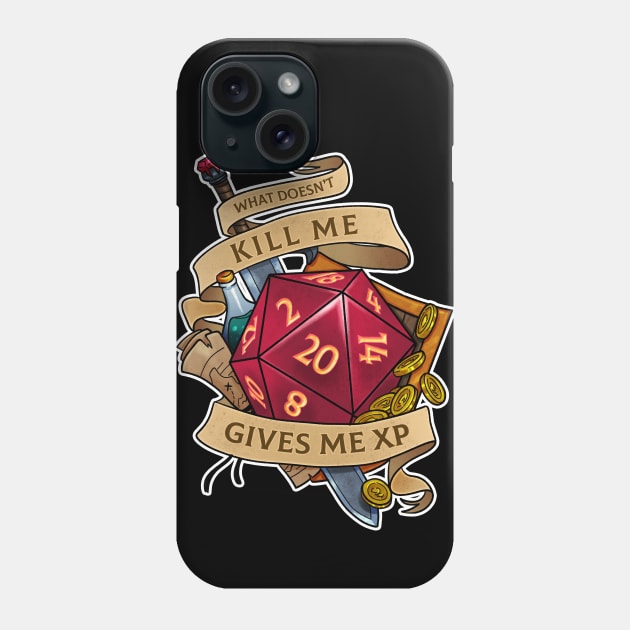 What doesn't kill me Phone Case by ursulalopez