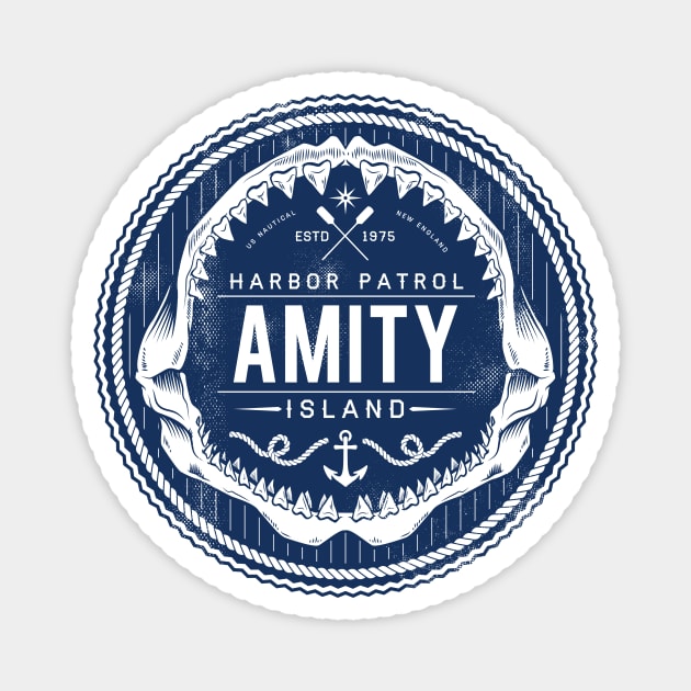 Amity Island Harbor Patrol Magnet by Nemons