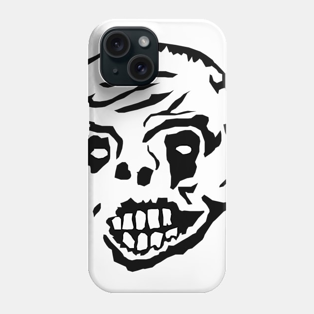 Scary Zombie Phone Case by Bongonation